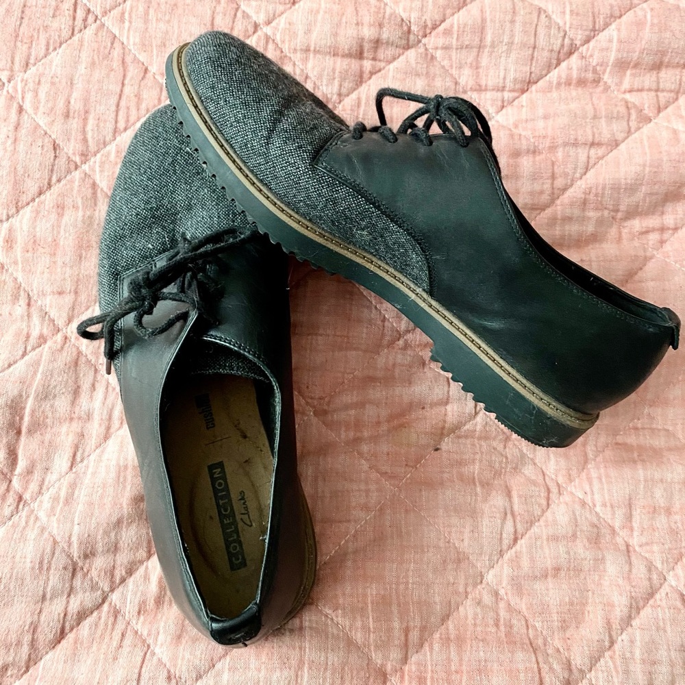 Clarks Oxford shoes size 10